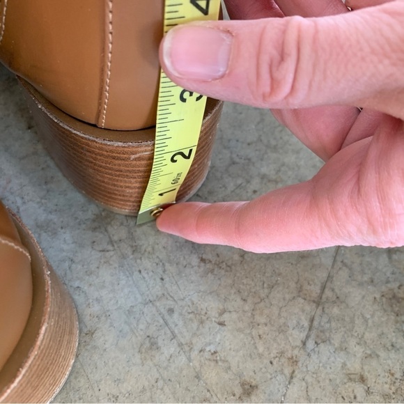 Everlane The Heel Boot Cognac Colored Booties Size 7 - Picture 11 of 11